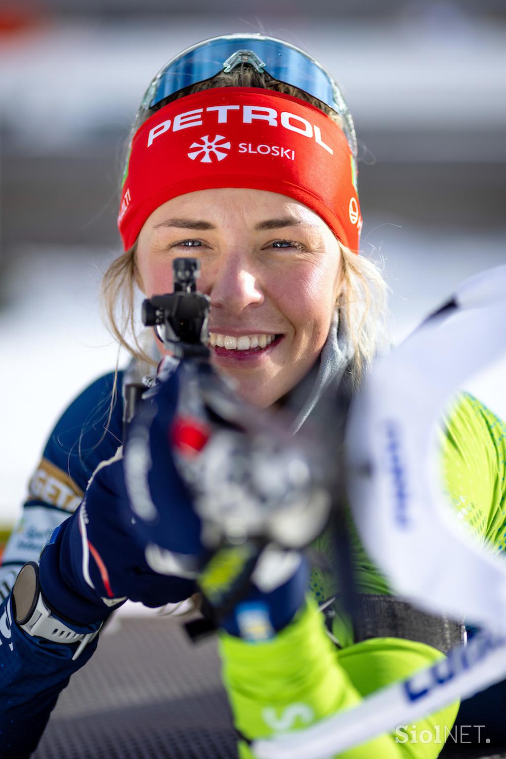 Pokljuka, trening in tiskovka slovenske biatlonske reprezentance