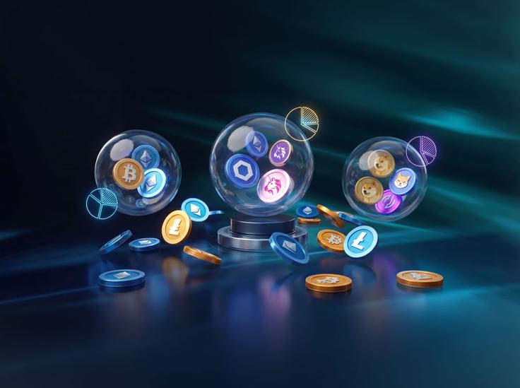 Crypto4me trenutno ponuja šest tematsko raznolikih, diverzificiranih paketov. | Foto: Crypto4me