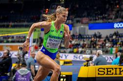 Anita Horvat odstopila krog pred koncem tekme