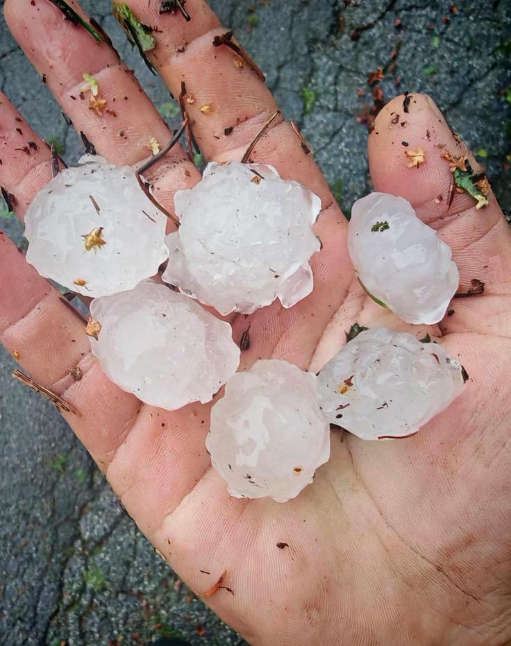toča | Foto: Aleš Krautberger / Meteoinfo