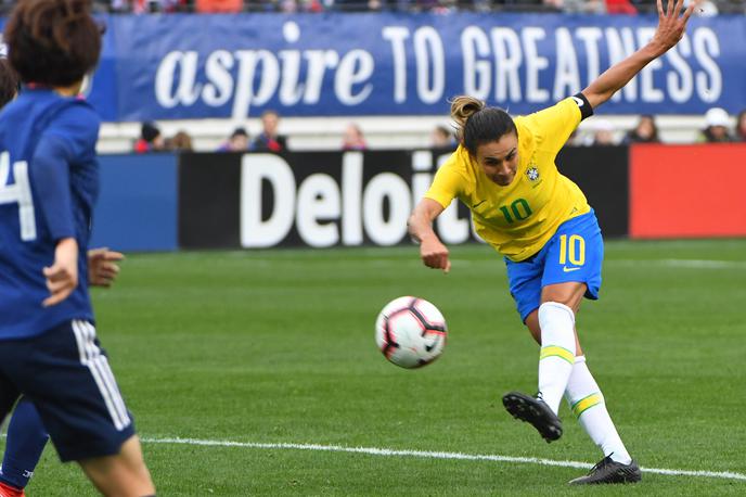 Marta | Brazilija se bo morala na uvodni tekmi svetovnega prvenstva znajti brez Marte. | Foto Reuters