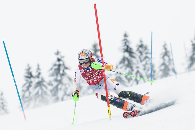 Petra Vlhova je še enkrat dokazala, da je v tej sezoni prva slalomistka sveta. | Foto: Grega Valančič/Sportida