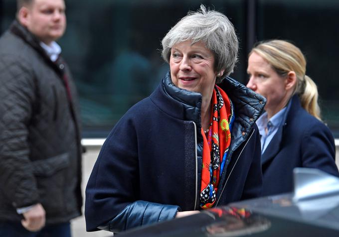 "Čas je, da se pozabi na igre in naredi, kar je dobro za našo državo," je v luči torkovega glasovanja poslancev o usodi dogovora z EU o brexitu sporočila britanska premierka Theresa May. | Foto: Reuters