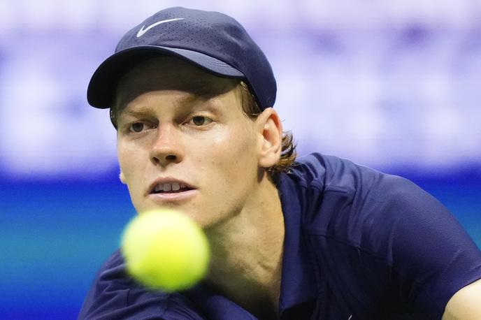 Jannik Sinner | Jannik Sinner je v četrtfinalu v Pekingu izločil Madžara Fabiana Marozsana. | Foto Guliverimage