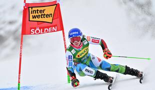 Sölden razkril težave. Andreja Slokar: Ta veleslalom je bil polom.