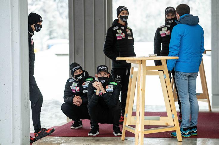 skakalci Planica | Foto: Vid Ponikvar