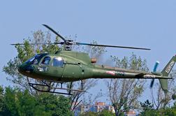 Ob strmoglavljenju helikopterja na Hrvaškem najmanj dva mrtva