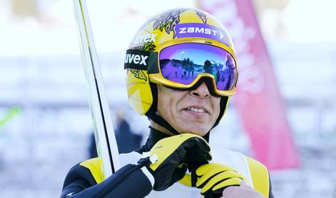 Noriaki Kasai skočil na stopničke