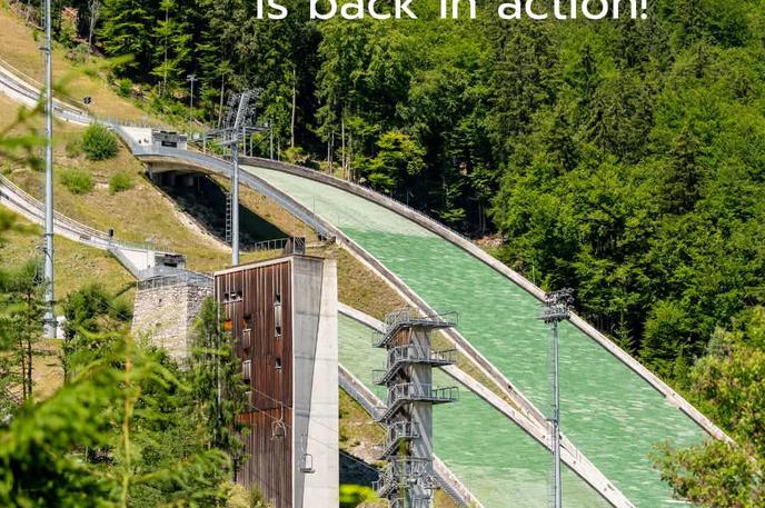 Bloudkova velikanka | Bloudkovo velikanko so obnovili. | Foto Nordijski center Planica