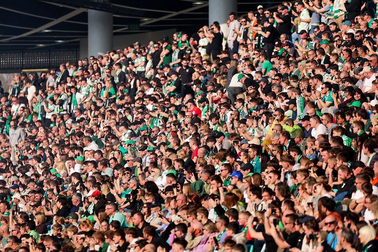 Olimpija v tej sezoni ni izgubila proti Mariboru. Na treh večnih derbijih je vknjižila zmago in dva remija. | Foto: Aleš Fevžer