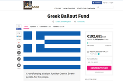 S tremi evri lahko tudi vi pomagate Grčiji iz dolžniške krize