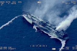 Rusija obtožila Ukrajino napada na tanker v Sredozemlju