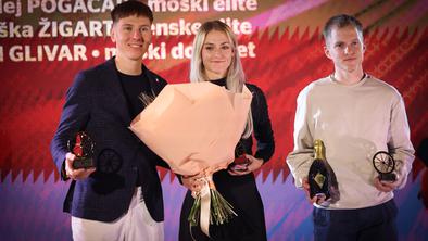 Tadeju Pogačarju v Ljubljani prva v seriji nagrad po sanjski sezoni #foto