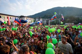 Primož Roglič sprejem Zagorje