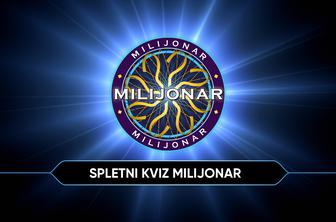 Nagradna igra: Preizkusite se v spletnem kvizu Milijonar