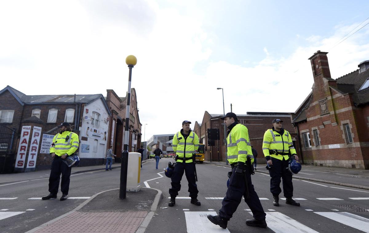 Policija, britanska policija | Policija v britanskem mestu Birmingham. | Foto Reuters