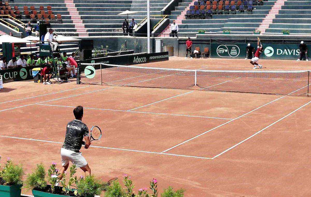 Aljaž Bedene | Aljaž Bedene je Sloveniji priskrbel prvo točko. | Foto Teniška zveza Slovenije