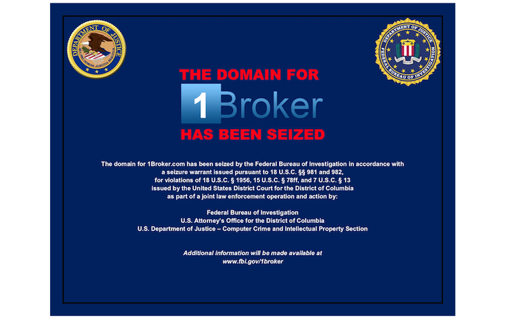 1Broker FBI | Foto: Matic Tomšič / Posnetek zaslona