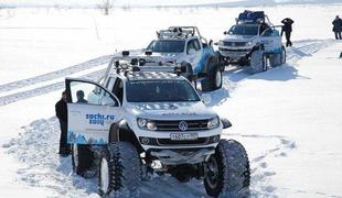 Volkswagen amarok polar expedition: skrajno vozilo olimpijade v Sočiju