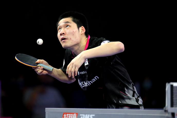 Woojin Jang | 37. igralec sveta Woojin Jang je zmagovalec namiznoteniškega turnirja na Otočcu.  | Foto Reuters