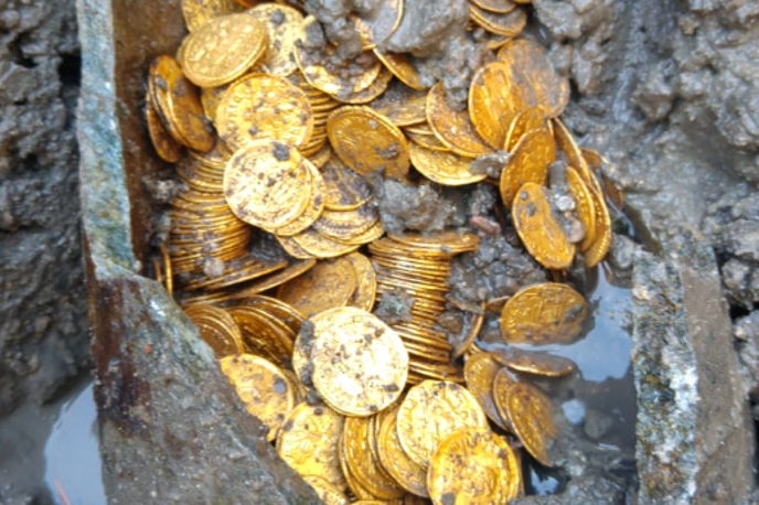 Italija | Arheologi so na severu Italije našli pravi ''jackpot''. | Foto Twitter