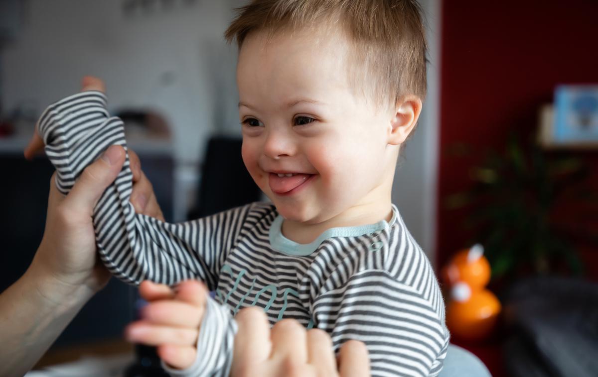 Downov sindrom, otrok | Foto Getty Images