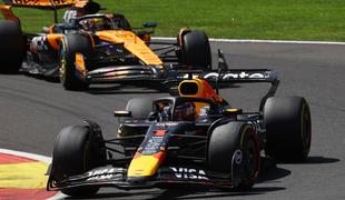 Zvit načrt, da je Verstappen na šprintu premagal McLarna
