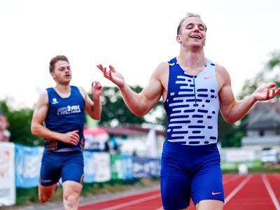 Slovenska štafeta 4 x 100 s slovenskim rekordom druga