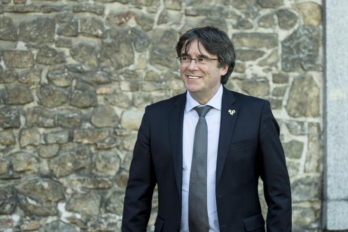 Nekdanji katalonski predsednik Carles Puigdemont še ni prevzel svojega poslanskega mandata. | Foto: Ana Kovač