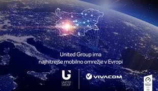 Skupina United Group ima najhitrejše mobilno omrežje v Evropi