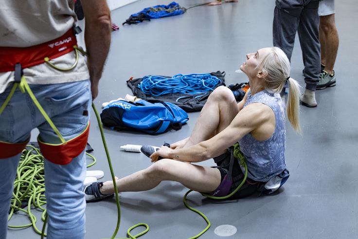 Janja Garnbret Plezalni center Slovenska Bistrica | Foto: Ana Kovač