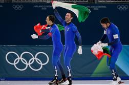 Italijanski hitrostni drsalci prvaki v ekipnem zasledovanju