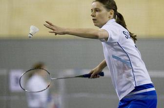 Slovenske badmintonistke uspešno začele ekipno EP