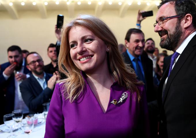 Leta 2019 je slovaška predsednica postala proevropska Zuzana Čaputova, ki je bila tudi med ustanovitelji Progresivne Slovaške. Čaputova je tudi odločna zagovornica Ukrajine in velika nasprotnica Putinove Rusije. | Foto: Reuters