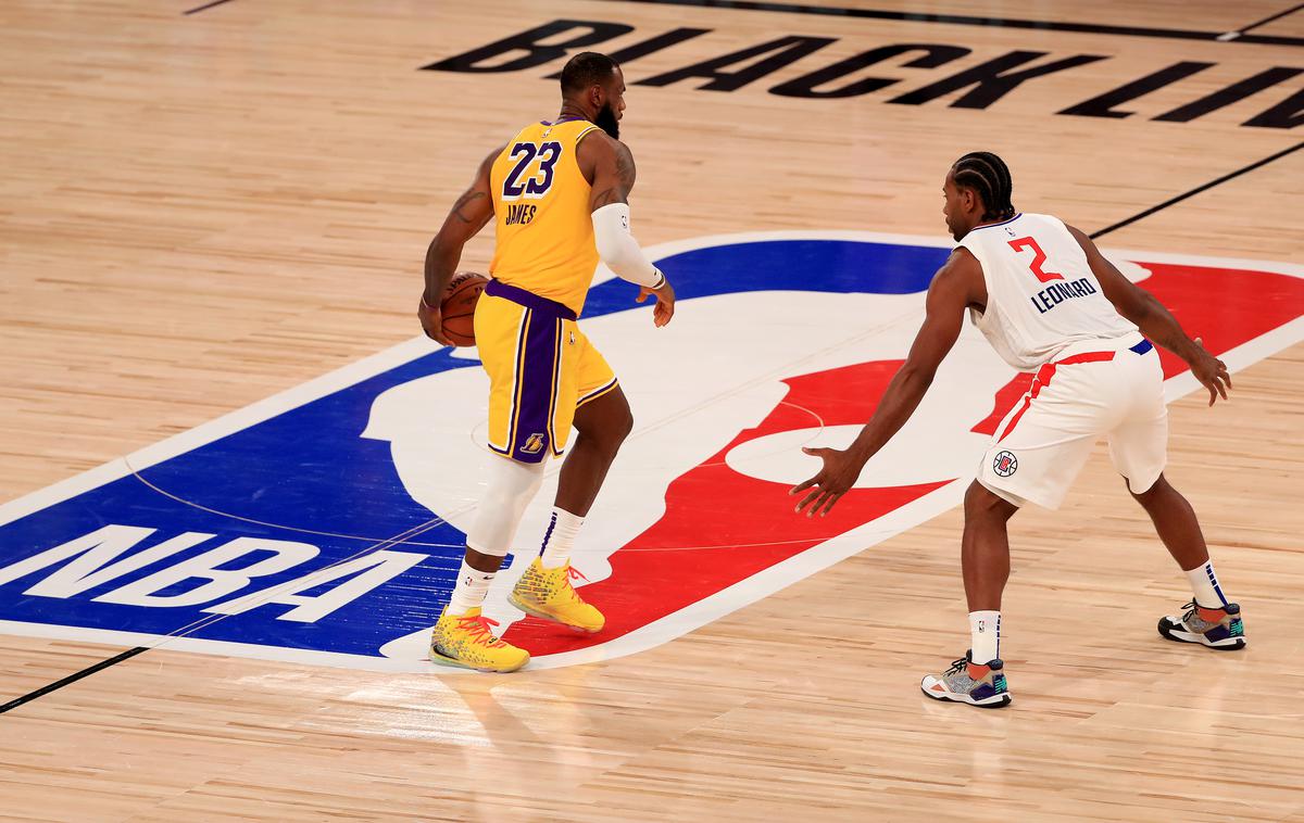 LeBron James, Los Angeles Lakers | Lakersi so ugnali Clipperse. | Foto Getty Images