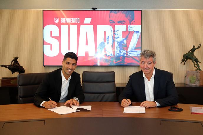 Luis Suarez | Luis Suarez je tudi uradno postal nogometaš Atletico Madrida in z njim podpisal dveletno pogodbo.  | Foto Atletico Madrid