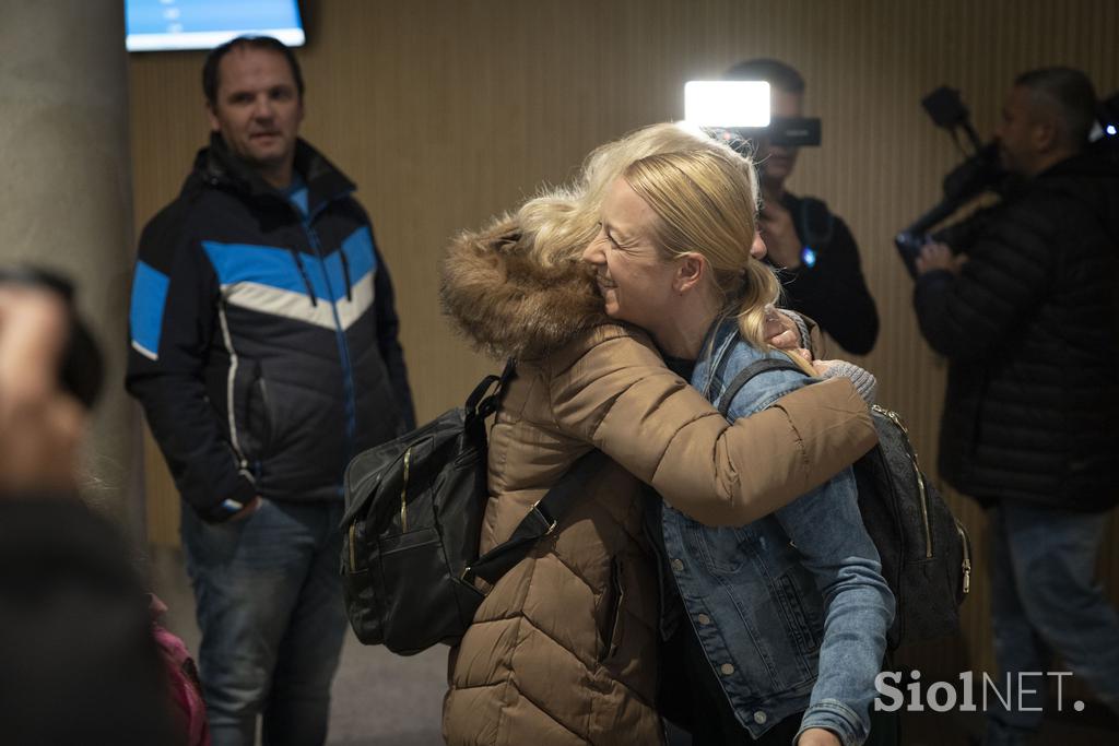 Prihod potnikov iz Omana.