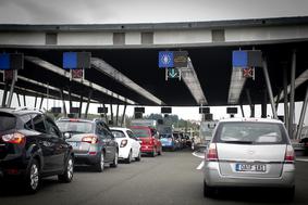 Pred predorom Karavanke štirikilometrski zastoj