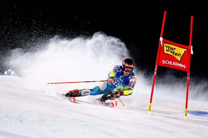 Žan Kranjec, Schladming | Žan Kranjec je spektakel pod žarometi končal na 13. mestu. | Foto Guliverimage