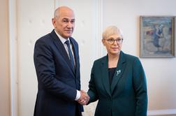 Janez Janša pri predsednici Nataši Pirc Musar: Pred nami je veliko izzivov #video
