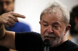 Nekdanji brazilski predsednik Lula napovedal predajo policiji