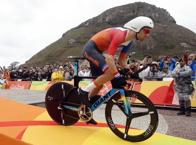 Na olimpijskih igrah v Riu leta 2016 je v kronometru zaostal zgolj za Fabianom Cancellaro.  | Foto: Guliverimage/Vladimir Fedorenko