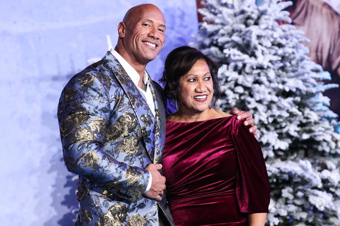 Dwayne 'The Rock' Johnson z mamo Ato Johnson | Foto: Guliverimage/Vladimir Fedorenko