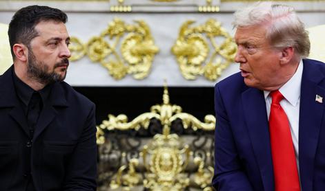 Trump ne izključuje napotitve ameriških vojakov v Ukrajino #vŽivo
