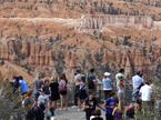 Razgledna ploščad v narodnem parku Bryce Canyon