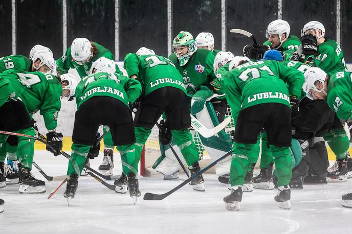 HK SŽ Olimpija - KAC II Alpska liga, 1. krog | Hokejisti HK SŽ Olimpija so premagali Ritten. | Foto Grega Valančič/Sportida
