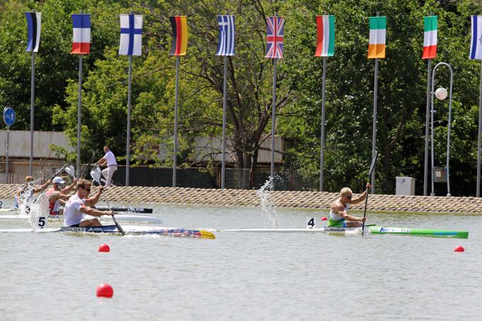 Jošt Zakrajšek je v polfinalu ugnal vso konkurenco. | Foto: Nina Jelenc