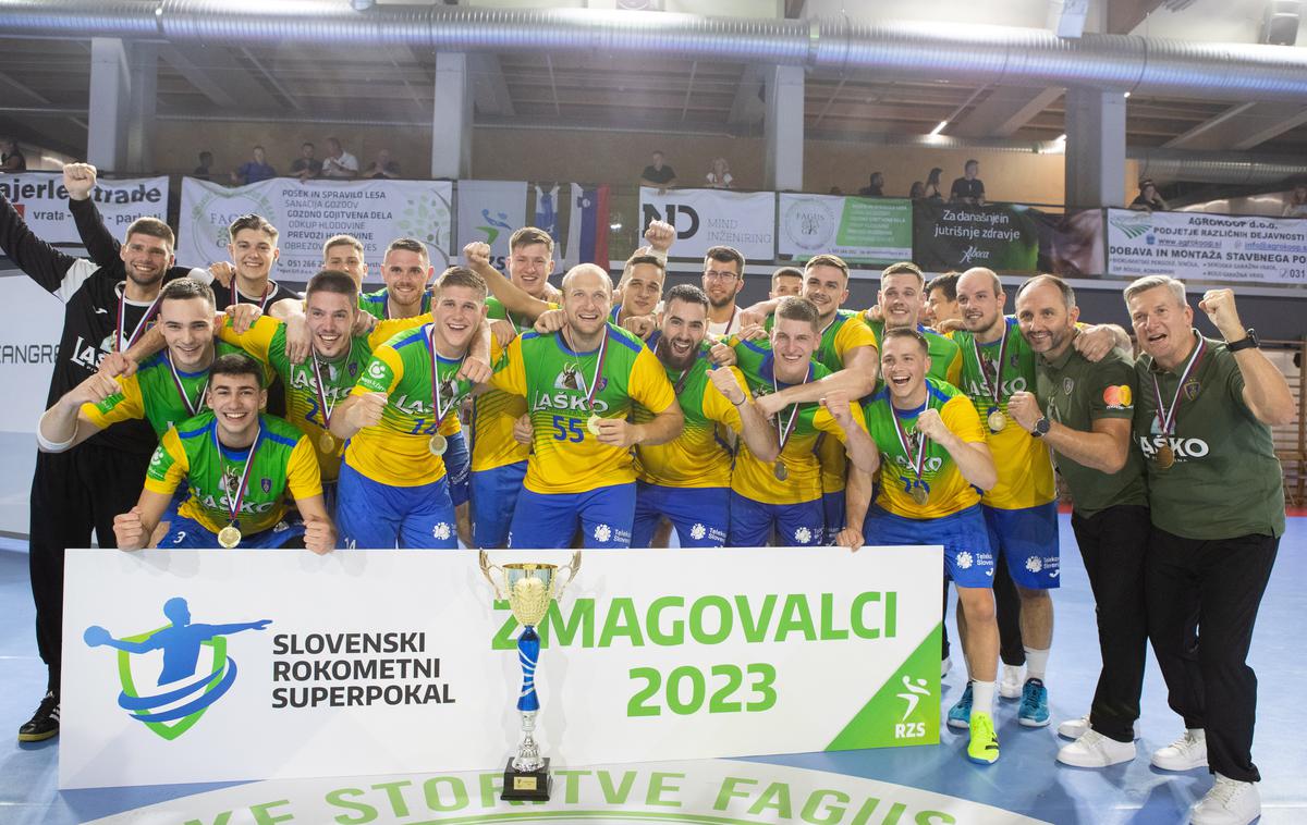 Celje Pivovarna Laško | Celjani so osvojili superpokalni naslov. | Foto Jan Gregorc/www.alesfevzer.com