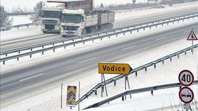 Poledica je večji problem kot količina snega