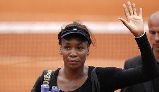 Roland Garros tudi brez Venus Williams